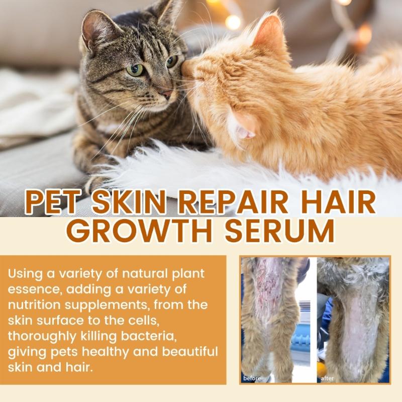Haustier Hautpflege Haarausfall Serum für Haustiere Haare Nachwachsen Serum für Haustiere Haut Reparatur Essenz für Haustiere Wundheilung für Haustiere Haare Nachwachsen für Hunde Hautwunde bei Hunden