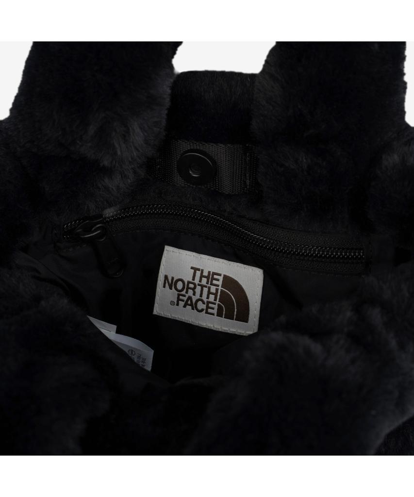 The North Face Nn2Pr69J White Label Plumpy Tote Bag Mini_Fur Real Black