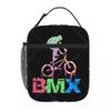 BMX Lunchtasche Wiederverwendbar Tragbar Kühlende Thermische Lunchbox Oxford Bento Tasche für Arbeit Reisen Picknick