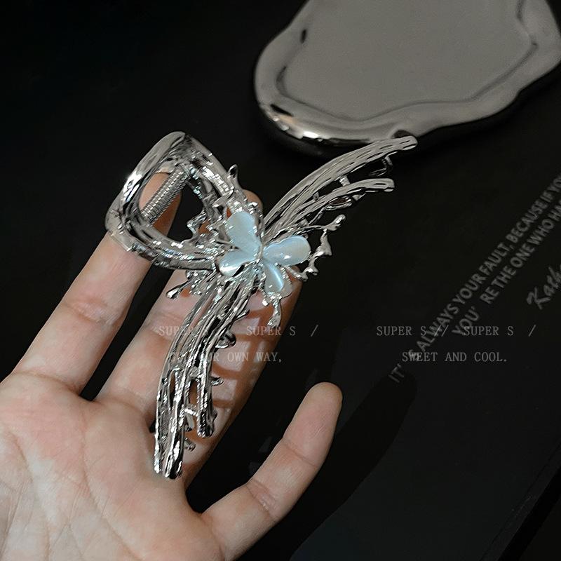 

Металлические заколки-крабы для волос, зажимы для девочек, корейские заколки-крабы, заколки для женщин, заколки-бабочки, модные аксессуары для волос, зажим для волос