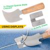 Kit Pistola ad Aria Calda per Saldatura Plastica 1600W AC220V Temperatura Regolabile Con Ugelli Completi Strumenti Per Lavori di Saldatura Riparazione Plastica PVC