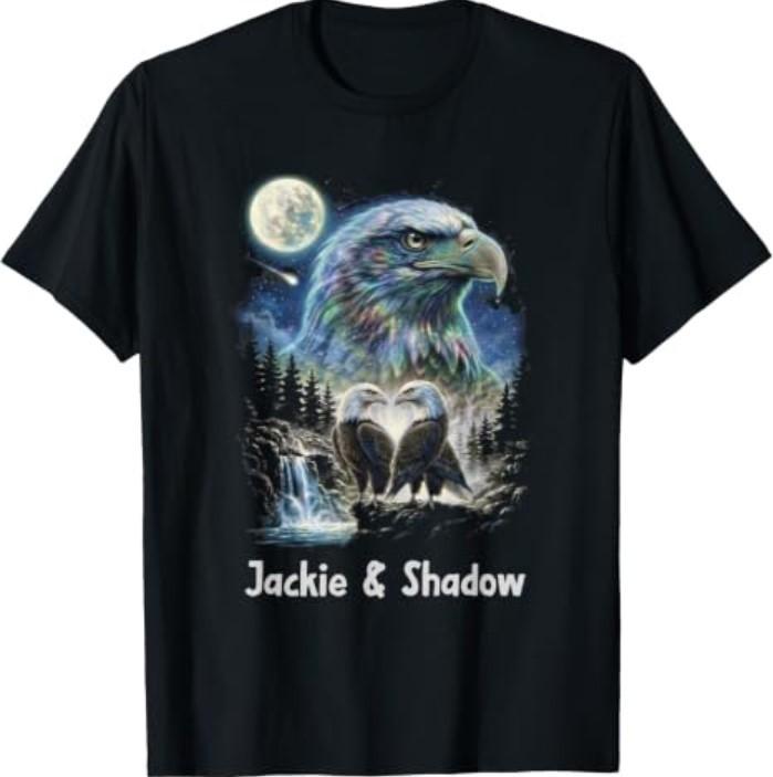 Jackie and Shadow Bald Eagles of Big Bear Lake T-Shirt