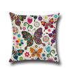 Cartoon Fantasy Butterfly Flower Cute Fresh Creative Home Pillowcase Car Cushion Cover