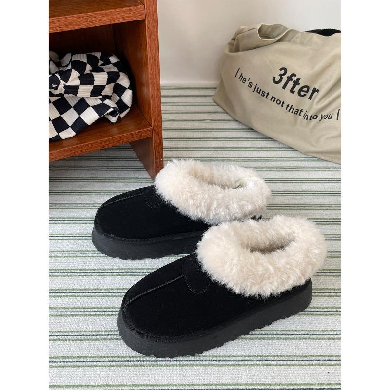 Winter new platform snow boots women's short cotton boots velvet cotton shoes 2470