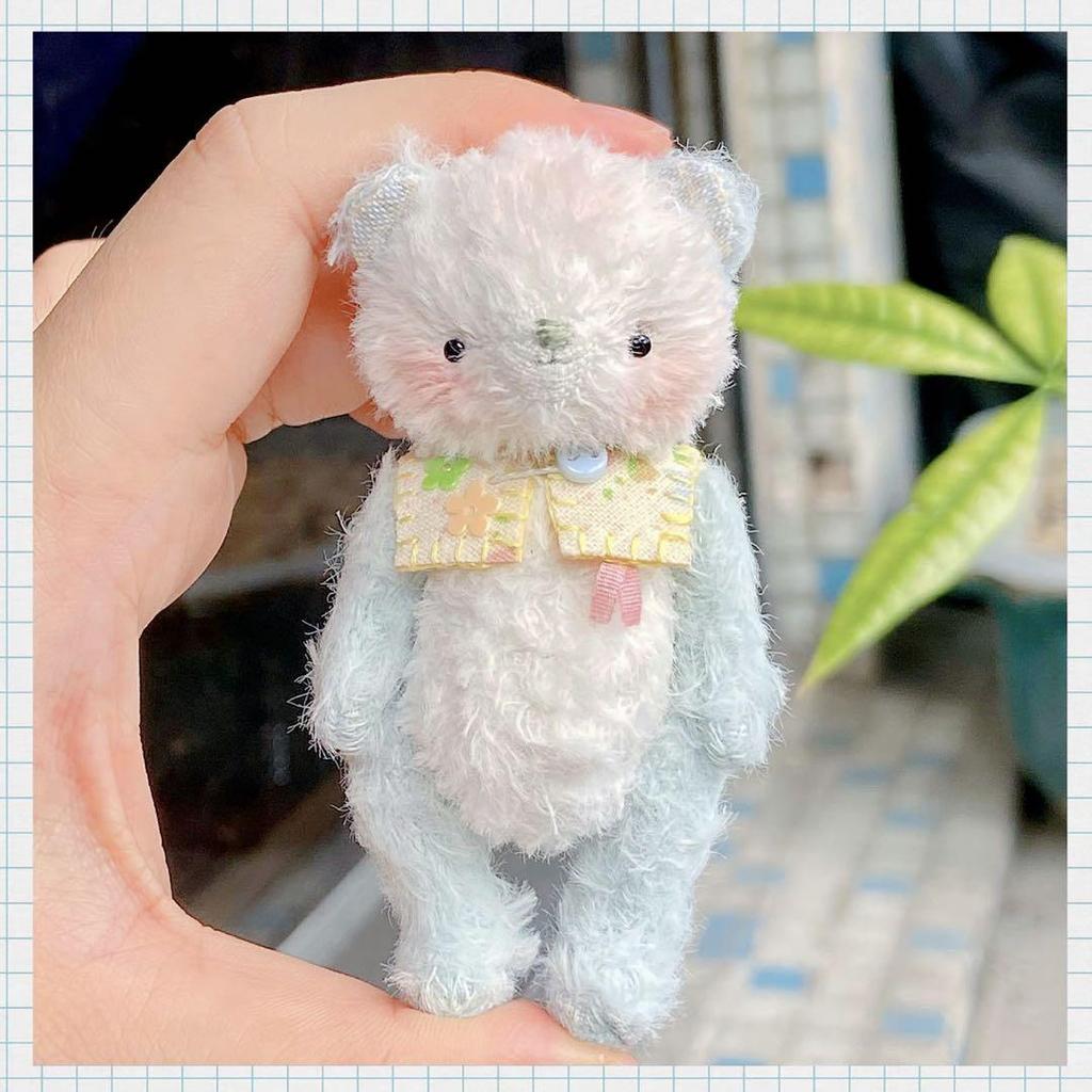 [USED] Artist Bear, Overseas Artist, Sky Blue Baby Bear, Teddy Bear