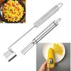 1 Corn Stainless Steel Thresher Cob Kitchen Gadget Multifunctional Accessory Ergonomic Handle