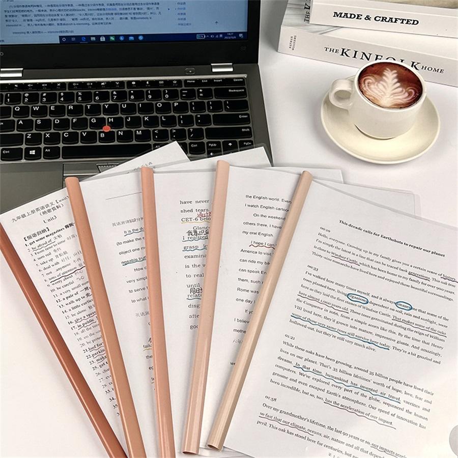 5 Thickened Sucker Rod Clips A4 Folder Pull Rod Clip Folder File Test Paper Book Clip Student Data Storage Binder