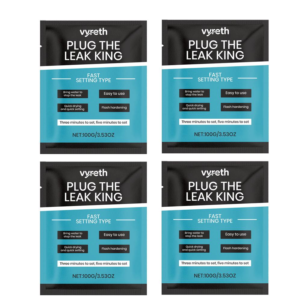 Waterproof Cement Mortar Quick-Drying Crack & Leak Repair Compound Stone, Tile & Concrete Repair Agent Home Emergency Repair Kit