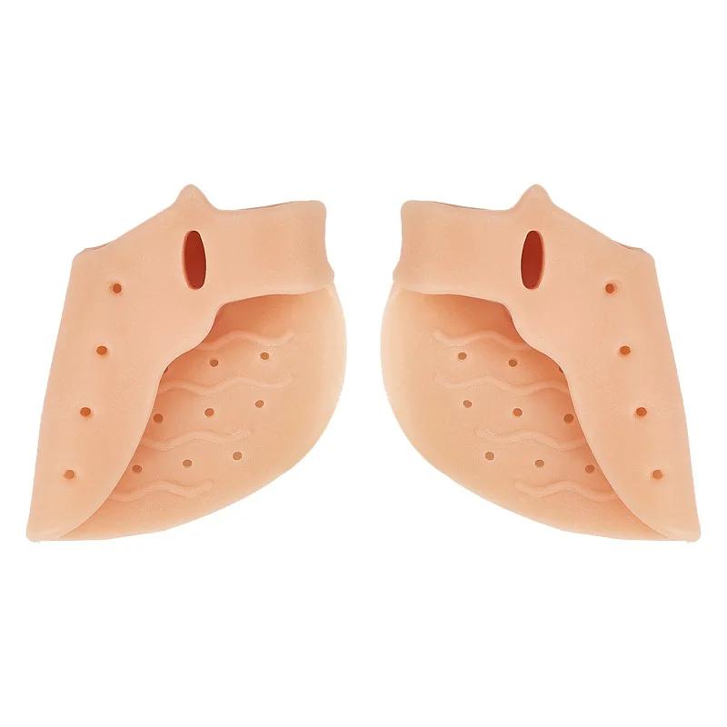 New Three Hole Little Toe Separator Overlapping Toes Bunion Blister Pain Relief Toe Straightener Protector Foot Care Tool 1 Pair