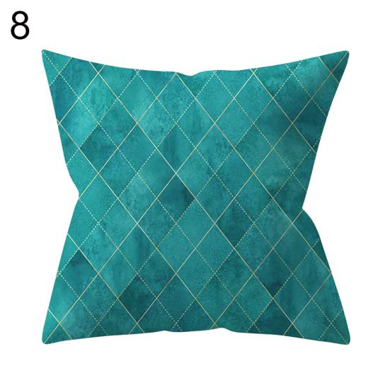 Leaf Dot Heart Case Plaid Throw Pillow Cover Cushion Sofa Bed Car Cafe
