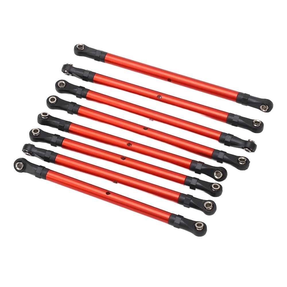 8Pcs RC Cars Accessories RC Link Rod Kit for Axial SCX10 1/10 RC Crawler For RC Crawler