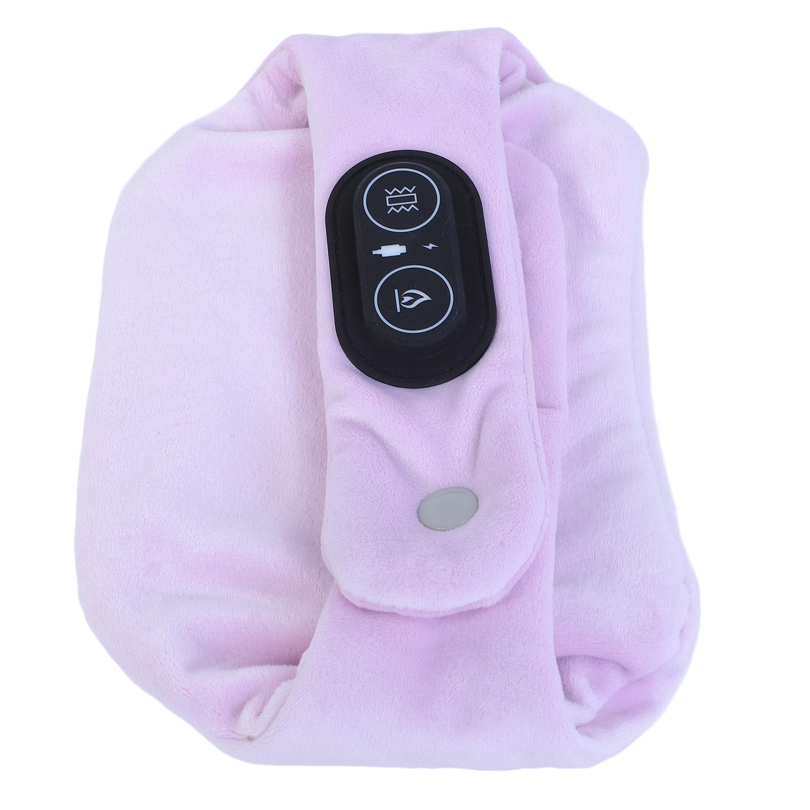 

Electric Heated Neck Wrap 3 Levels Temperature Control Vibrating Massage Carbon Neck Protector USB Powered