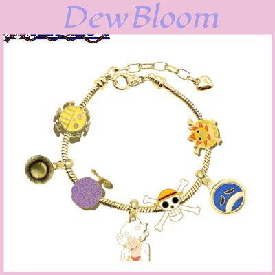 Neuzugang Anime One Piece Luffy Panja Dora Metallperlenarmband Großhandel