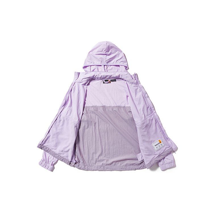 Timberland UV Protection Hooded Jacket Women Jackets Pink Purple A5PEJ-EBH