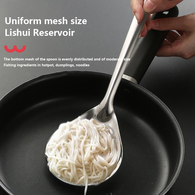 

1 шт. Нержавеющая сталь ложка-сито кухонный дуршлаг ложка фильтр сито пищевой совок перфорированный шумовка кухонный инструмент кухонные принадлежности United States