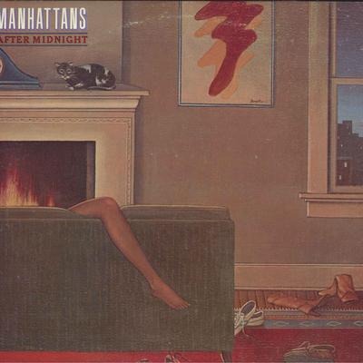 LP Record MANHATTANS  Fter Midnight 20AP2421 CBS SONY 1983 Japan SoulFunk Used