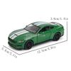 LLB4 MSZ 5-inch Alloy Car Model 2016 Ford Shelby GT350 Rebound Function Static Model Alloy Die-casting Car Model Collection Gift Toy