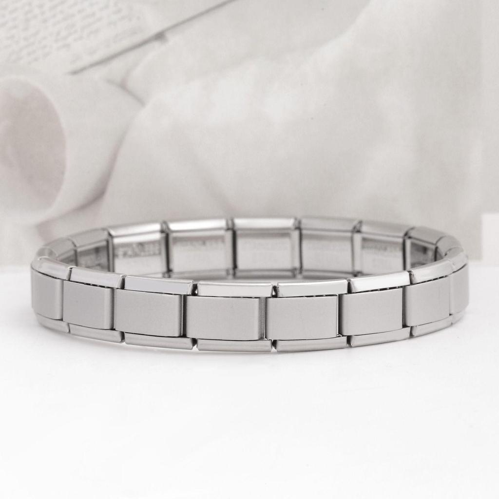 Popular Modular Titanium Steel Bracelet - Stylish DIY Accessory for Youth Parties