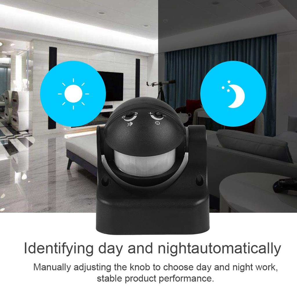 TS A110 Infrared Sensor Switch Waterproof Dust Proof IR Motion Inductive Switch Black