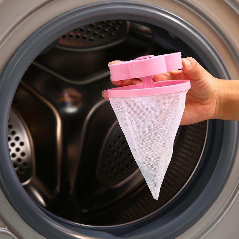 

New Net Red Household Washing Machine Floating Ball Filter Bag for Debris and Stain Removal