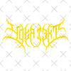 Dark Metal Style Car Stickers Decoration Windshield Banner JDM Sticker Exterior Accessories Waterproof Vinyl Decal