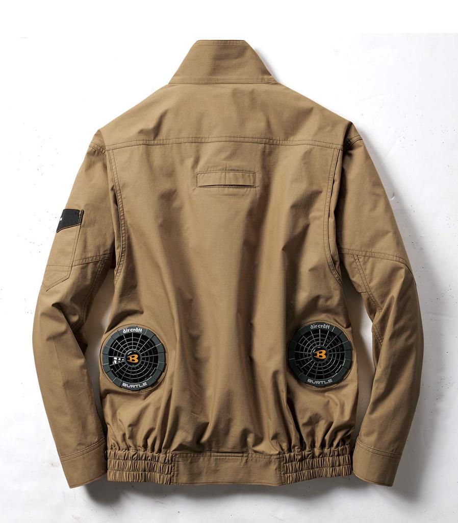 BURTLE Air Craft Blouson for M Spring/Summer, AC1131, 23, Khaki,