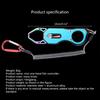 Portable Mini Fish Lip Gripper Stainless Steel Fish Holder Tool Grabber Fish Catcher with Coiled Lanyard Easy to Use