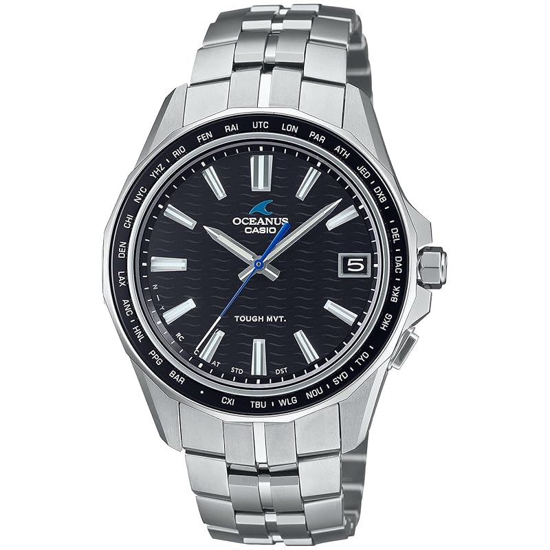 

[Casio] watch Oceanus []Manta Equipped with Bluetooth radio solar sapphire glass OCW-S400-1AJF men s silver