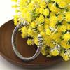 Bracciale Aperto in Acciaio Inossidabile a Doppia Torsione, Bracciale Universale da Uomo e Donna con Guscio Composito e Perla Sintetica
