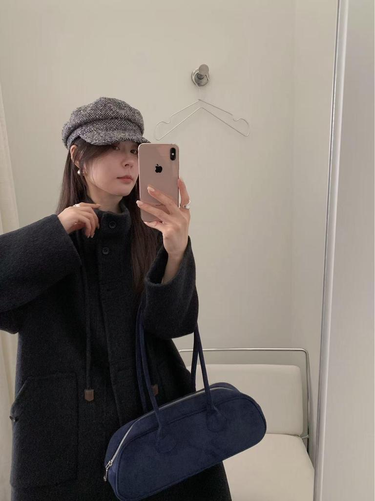 Luxuriöser doppelseitiger Wollmantel für Damen - Extra-lang, lässig, altersreduzierend, Herbstkollektion 2025