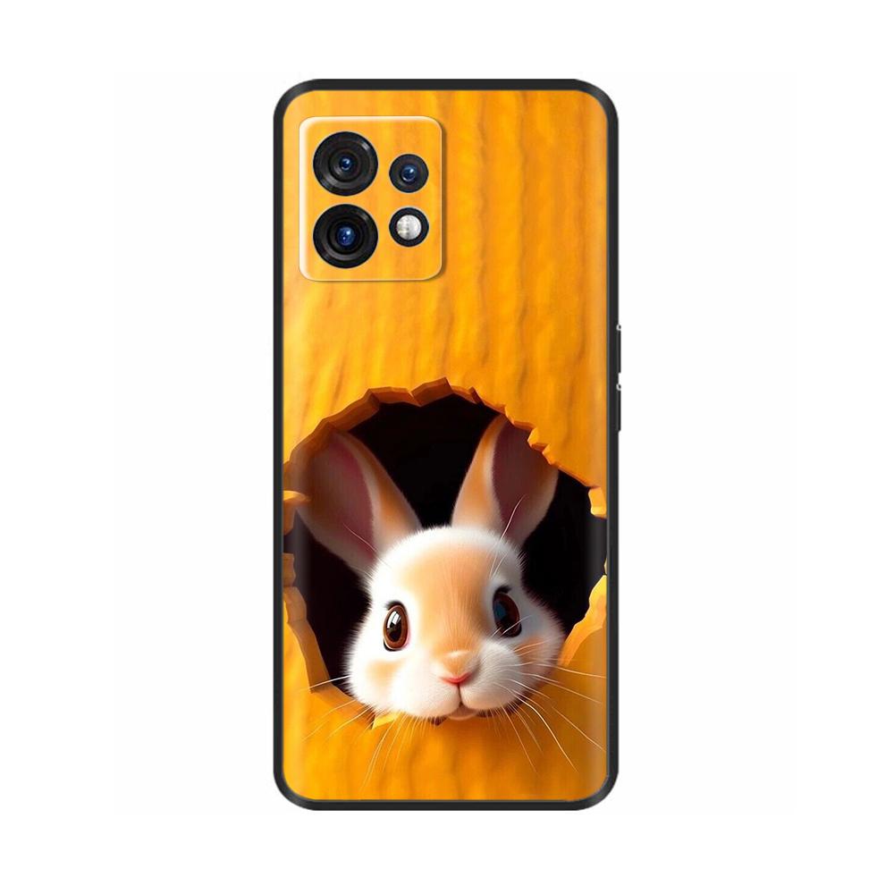 For Motorola Edge 40 Pro Phone Case Lovely Heart Soft Liquid Silicone Back Cover For Motorola Edge 40 Edge40 Neo Fundas Shells