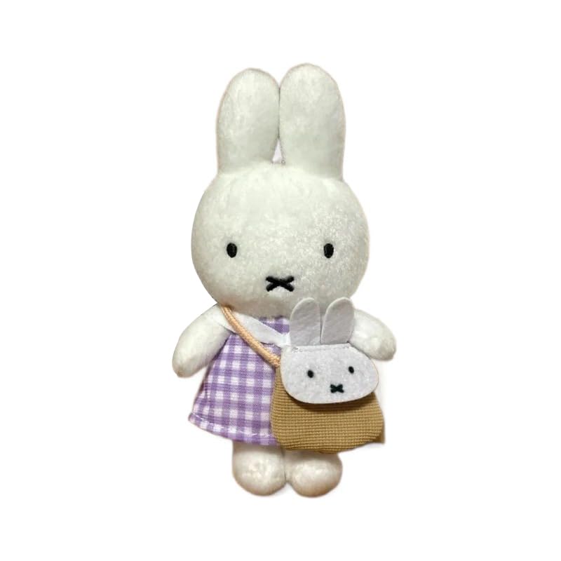 GAJKCY Miffy Rabbit Pendant Key Holder, Car Key Holder, Cute, Bag Charm, Mobile Phone