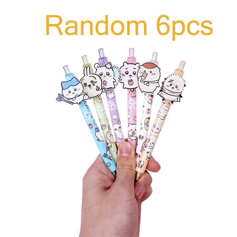 Schattige Cartoon Chiikawa Druk Gelpennen Om Te Schrijven Schattige Cartoon 0.5mm Neutrale Pen Kantoor Schoolbenodigdheden Kinder Balpen Cadeaus