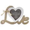 1PC Wooden Love Photo Frame Crafts for Wedding Love Photo Father's Day Papa Picture Frame English Letter Photo Frame Table Decor