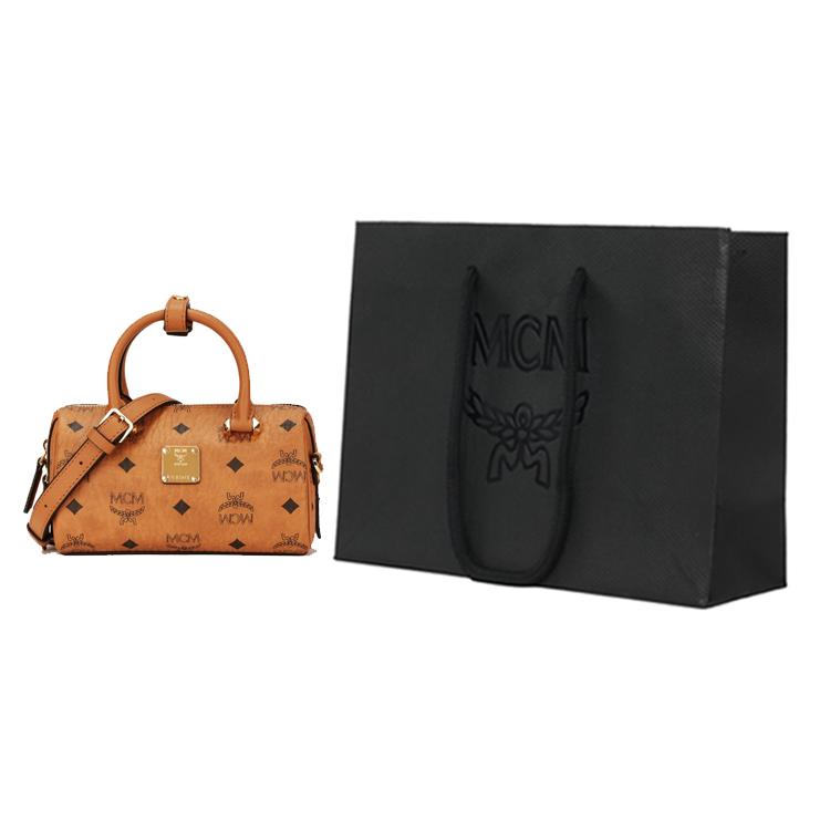New MCM Essential Visetos Origina Monogram Motif Tote Bag MWBAASE03CO001
