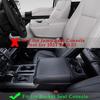 For 2015- Ford F150 Bucket Seat Center Console Lid Armrest Cover Cushion Pad