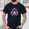Psychedelic Combat Panda T-Shirt, AI Design