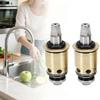 2pcs set Hot Cold Water Faucet Cartridge Brass Material Water Valve Core  For Faucet Repair