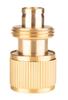 STOP connector 1/2", brass