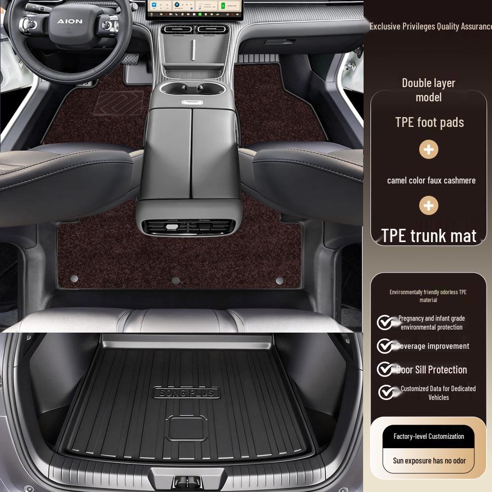 GAC AION i60 TPE Floor Mats: Essential Decorative Accessory for 25 Models