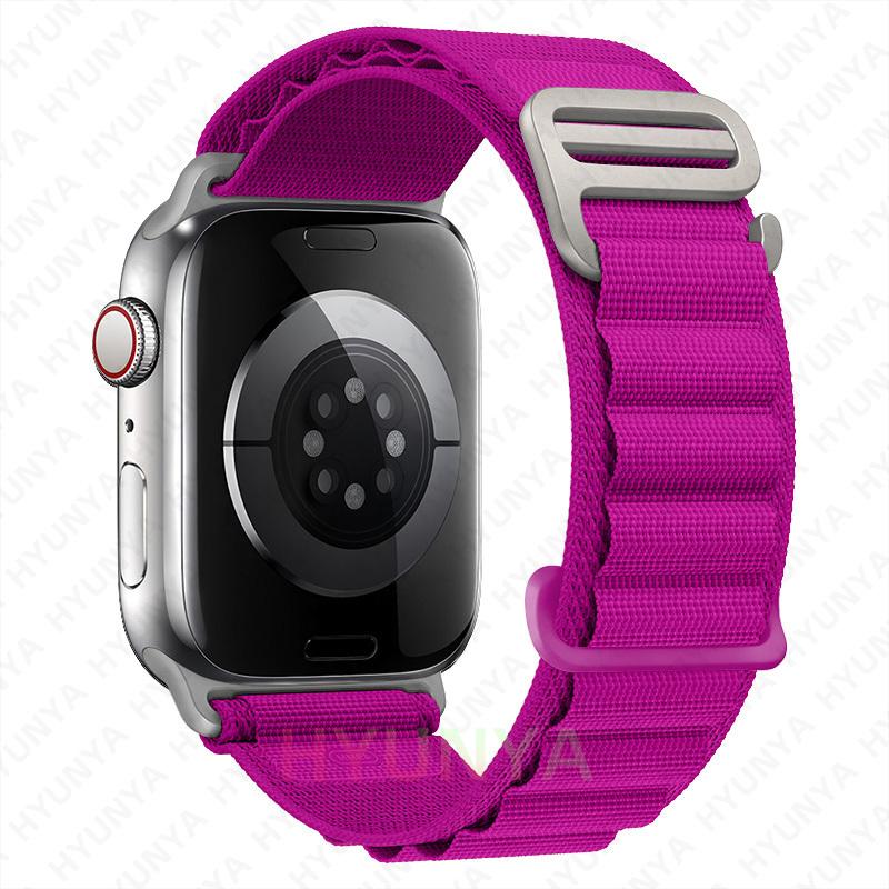 Alpine Straps for Watch Bands iWatch Series 10 11 46mm 9 8 7 SE Ultra 2 3 49mm 44mm 45mm 40mm 41mm 42mm Watchband Bracelet
