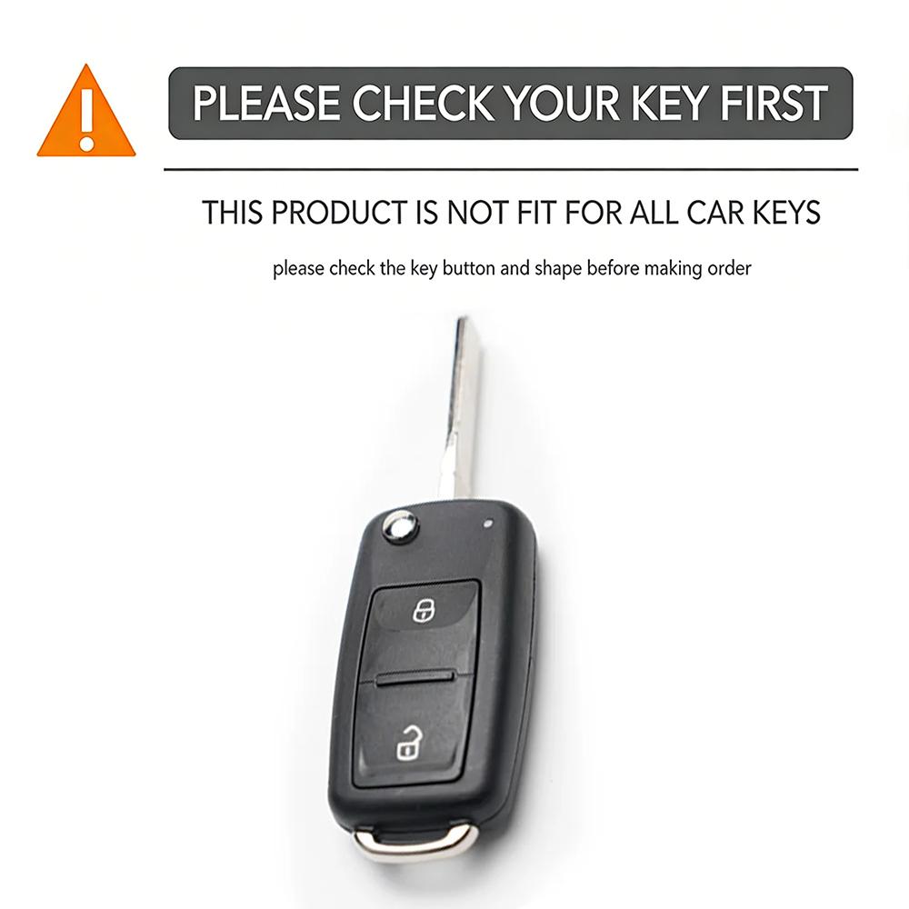 Siliconen Autosleutelhoes Sleutelhoes Voor VW T5 Polo Passat Volkswagen Golf 4 5 6 Caravelle Skoda Fabia Octavia Ligier JS Seat Toledo