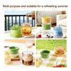Portable Reusable Ice Ball Mold Silicone Spherical Ice Bucket With Lid Ice Cube Mold For DIY Ice Cream