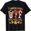 Funny Whiskey Turkey Family Bourbon Lovers Thanksgiving T-Shirt