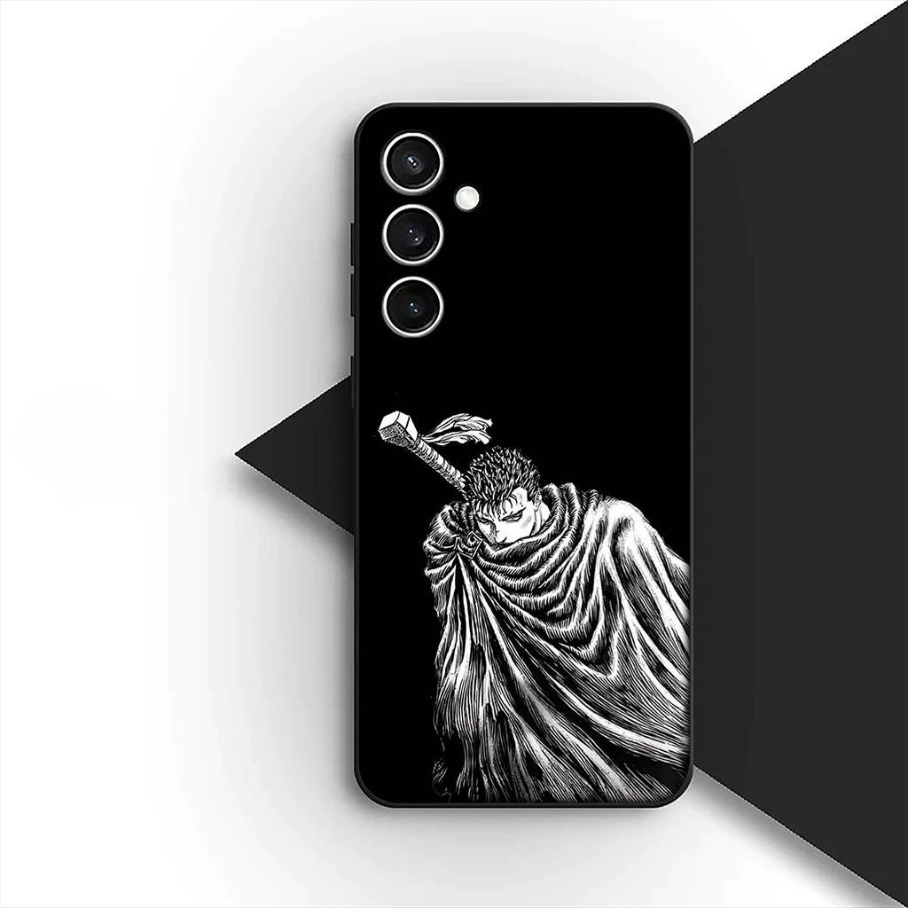 Casing for Samsung Galaxy S10 S8 S9 Plus A33 A34 A31 70 A71 A72 Note 20 9 8 S10E Phone Cover Soft Case Berserk Wallpaper Guts