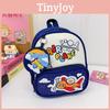 Backpack With Childrens Cartoon Cat And Airplane Print Design For Use Daily
