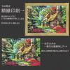 AN-diamond art Diamond Art [Frame Print] AN-diamond art Kit Flower Rose A3 Cross Stitch Puzzle Handmade Color Bead Stone Painting Mosaic Art AM-99