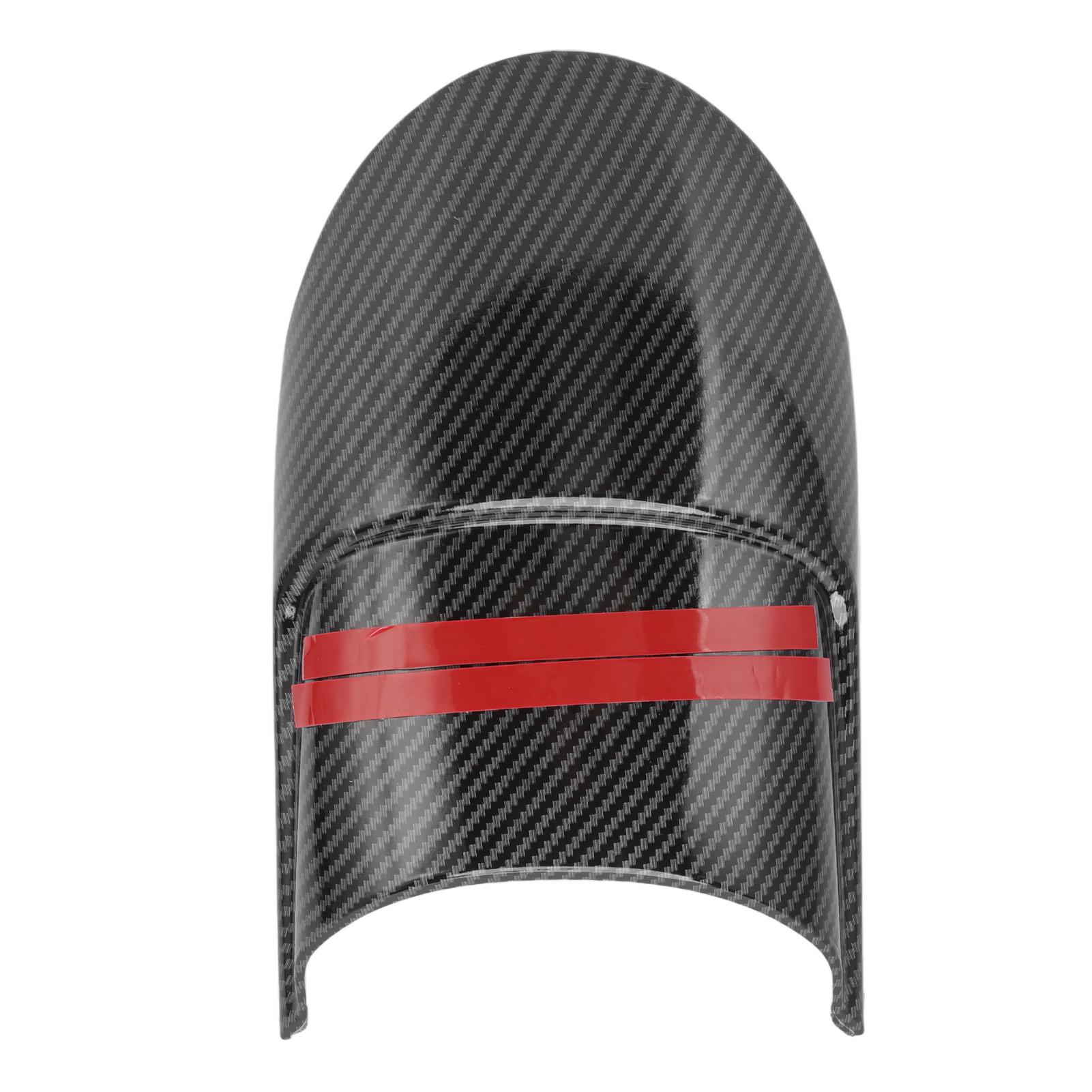 

230mm Motorcycle Front Wheel Mudguard Extender Extension Carbon Fiber Style Replacement for SUZUKI