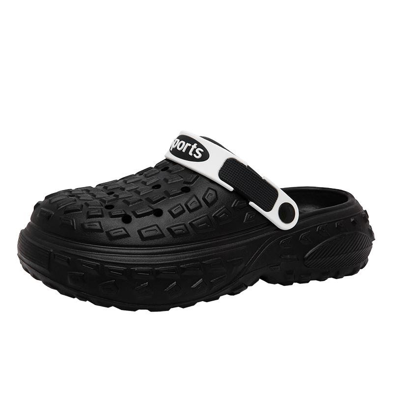 Fashion 2025 Summer New Slippers Men Outdoor Garden Clogs Male Casual Shoes Fashion Luxury Sandals Comfort Home Soft Slippers 40-45