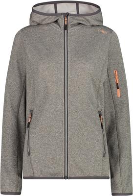 CMP Woman Fix Hood Jacket (30H5856) Флисовая Куртка Woman Fix Hood (30h5856-06pt) Sabbia-vaniglia
